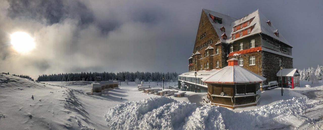 Hotel Sachsenbaude Oberwiesenthal Exterior foto